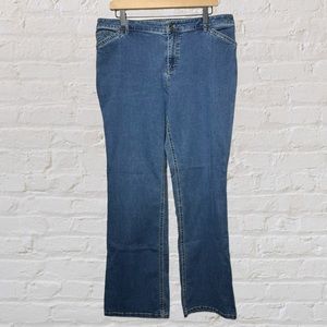 J Jill Tried & True Boot Cut Jeans Size 14
